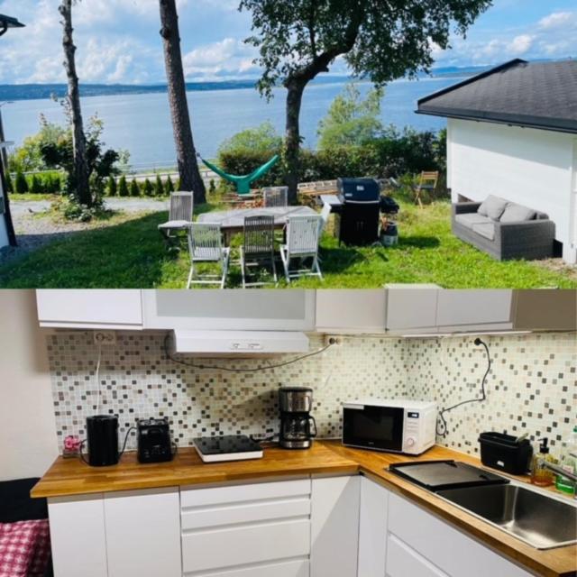 Nice Apartment With1 Bedroom Separate Living Room With A Sofa Bed And A Tiny Kitchen A Bathroom Located In Nordstrand Near By The Sea For 3 Guests With A Garden And Grill 5 Extra Guests With Extra Cost In The Cabin With Sea View Just Outside The Apar Oslo Esterno foto